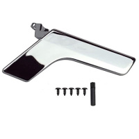 Внутренняя ручка двери Мерседес Mercedes C-class w204 правые двери ХРОМ