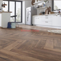 Ламінат вологостійкий KRONOTEX Herringbone 4766 Clais Oak 32 клас 8 мм з фаскою V4