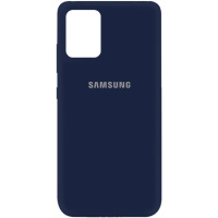 Чохол Samsung Galaxy A72 4G / A72 5G - Silicone Cover My Color Full Protective (A) (Синій / Midnight blue) - купити в SmartEra.ua