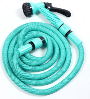 Поливний шланг, що розтягується, 30 м з розпилювачем на 7 режимом поливу EXPANDABLE GARDEN HOSE