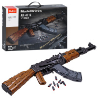 Конструктор Автомат АК-47 конструктор 1281 деталі 1350 масштаб 1:1