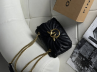 Жіноча сумка Pinko Mini Love Bag Puff Butterfly чорний