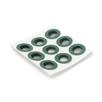 Изоляционная бумага  для сборки аккумуляторных батарей 18650, высокая термостойкость, клеевая основа, Green, 99шт в упаковке, цена за упаковку