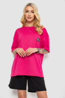 Костюм жіночий повсякденний, колір малиновий, 241R5004-1