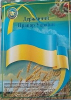 Плакат «Державний прапор України» (Серія «ДСУ»). (ПіП)
