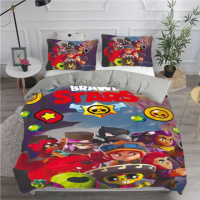 Постельное белье из плюш-велюра Brawl Stars 3045 13616 215×150 см
