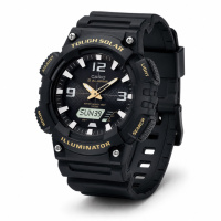 Чоловічий годинник Casio AQ-S810W-1B спортивний з сонячною батареєю та водозахистом 10 ATM