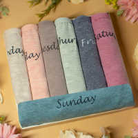 Трусики жіночі Nicoletta Туреччина тижневки   M, L, XL, 2XL    7 шт