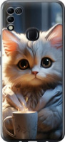 Чехол на Infinix Hot 11 Play White cat 5646u-2756