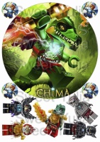 Вафельные картинки на тему: Лего