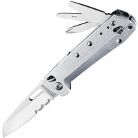 Нож-мультитул Leatherman Free K2x, silver