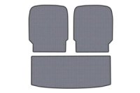 Резиновый Коврик в Багажник V2 (Серый) для Peugeot 5008 2024- гг