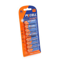 Батарейка щелочная PKCELL 1.5V AA/LR6, 8 штуки в блистере цена за блистер, Q10