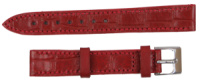 Ремінець для годинника зі шкіри Mykhail Ikhtyar Ш16 мм червоний