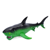 Игровая фигурка Океанского обитателя «Акула» HY6777-4(Black-Green) 27 см