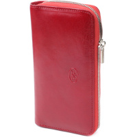 Женский кошелек на одно отделение из гладкой натуральной кожи Tony Perotti 20861_1 (2943 rosso) Красный