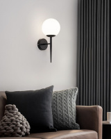 Бра настенное 28123 Черный 17х14х38 см.