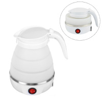 Чайник электрический маленький Folding Electric Kettle YS-2008 600 мл Белый складной электрочайник