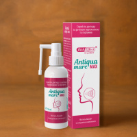 Спрей для горла с бишофитом Antiqua Mare MAX 50 мл – эффективный антисептик при ангине, боли, инфекциях (NS)