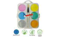 Акварельные краски перламутровые MALINOS Maxi Perleffekt 6 цветов