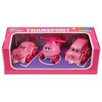 Детский игрушечный набор «Транспорт Мини» 8003TXK в наборе 3 штуки