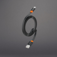 Кабель USB - Type-C Celebrat CB-33 3А, Чёрный 1м., шнур тайп си для зарядки телефона (провод тайп си) (NS)