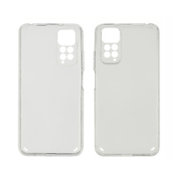 Чехол clear protective with frame для Xiaomi Redmi Note 11 (EUR 159.9 x 73.9 x 8.1 mm) прозрачный Люкс