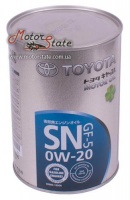 Toyota Motor Oil 0W-20 1л