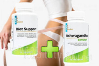 Diet Support + Ashwagandha (Ашваганда) усиленный комплекс для похудения и коррекции фигуры