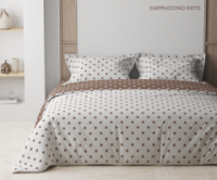 Комплект постільної білизни ТЕП «Happy Sleep» Cappuccino Dots, 50x70 полуторний