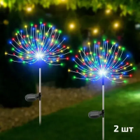 Садовий світильник «Салют» (SFK-41) (сон.панель, КОМПЛЕКТ із 2х штук)