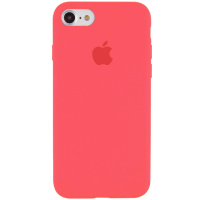 Чохол Silicone Case Full Protective (AA) для Apple iPhone 7 / 8 / SE (2020) (4.7«), Кавуновий / Watermelon red - купити в SmartEra.ua