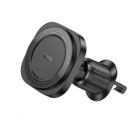Автотримач для телефона HOCO H28 Rainbow ring magnetic car holder(air outlet) Black (6942007611459)