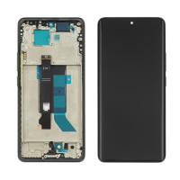 Дисплей для Xiaomi Redmi Note 14 Pro (5G) с чёрным тачскрином и чёрной корпусной рамкой OLED
