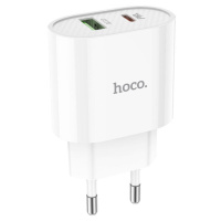 Зарядний пристрій HOCO C95A PD 20W+QC3.0 (1USB/Type-C/3A), Білий - купити в SmartEra.ua