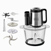 Чоппер измельчитель с чашей на 2.7 л кухонный электрический Sokany SK-06011