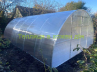 Теплица «СТАНДАРТ»4*10*2,10 (ш. д.в.) 40кв. м., покрытая поликарбонатом 6мм, от производителя.