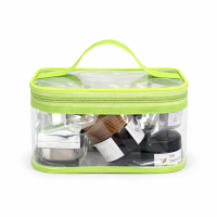 Силиконовая прямоугольная косметичка М ORGANIZE (неон)