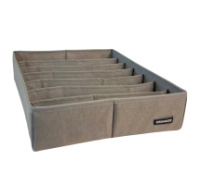 Органайзер ORGANIZE для бюстгальтеров 35х28х8 см (серый)