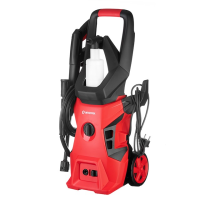 Потужна мийка високого тиску INTERTOOL DT-1515 : 1600 Вт, 90-130 бар, 420 л/год, вага 7.3 кг