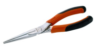 Плоскогубцы c пoлyкруглыми узкими кончиками ERGO, длина поверхности губок - 39 мм, Bahco, 2430 GC-140 IP