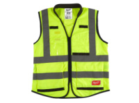 Жилет сигнальний Hi-Viz PREMIUM MILWAUKEE жовтий, розмір 2XL/3X