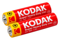 Батарейка сольова Kodak AA LR06 (Р-0053) (2 шт.)