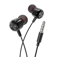 Навушники дротові HOCO M87 (3.5mm) Gloomy Black (6931474752772)