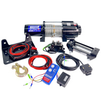 Лебідка електрична для квадроцикла 2,5т 12V BST 5500 LBS Husar Winch