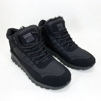 Ботинки мужские 45р 29см, Термо кроссовки зимние, Зимние мужские кроссовки из текстиля