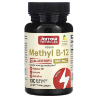 Jarrow Formulas Methyl B-12 1,000 mcg 100 смоктальних таблеток