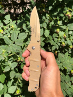 Нож Boker AK74 - Linerlock Desert