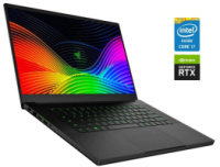 Игровой ноутбук Б-класс Razer Blade 15 RZ09-0300 / 15.6« (1920x1080) IPS / Intel Core i7-9750H (6 (12) ядер по 2.6 - 4.5 GHz) / 16 GB DDR4 / 128 GB