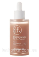 Зволожуюча сироватка для підвищення еластичності шкіри Medi-Peel Hyal Kombucha Tea-Tox Ampoule, 50 мл
